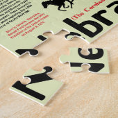 Nebraska National parks Infographic Map Legpuzzel (Zijkant)