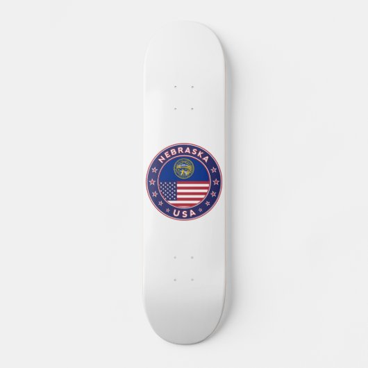Nebraska, Nebraska-telefoonbehuizing, Nebraska-sti Persoonlijk Skateboard (Voorkant)