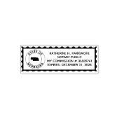 Nebraska notaris openbare zelf inkt rubberen stemp zelfinktende stempel (Design)