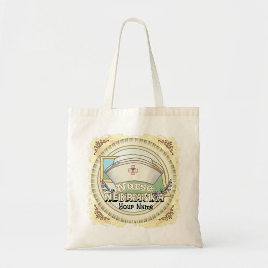 Nebraska Nurse Tote Bag (Voorkant)