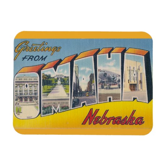 Nebraska, Omaha magneet (Horizontaal)
