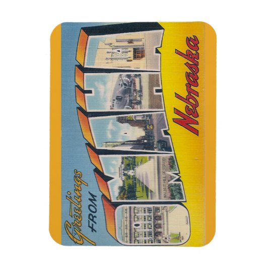 Nebraska, Omaha magneet (Verticaal)