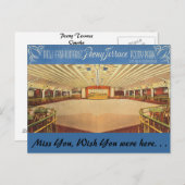 Nebraska, Peony Terrace, Omaha Briefkaart (Voorkant / Achterkant)