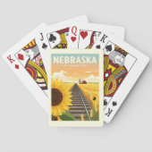  Nebraska Pokerkaarten (Achterkant)