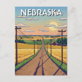  Nebraska Postcard Briefkaart