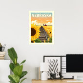  Nebraska Poster (Thuiskantoor)