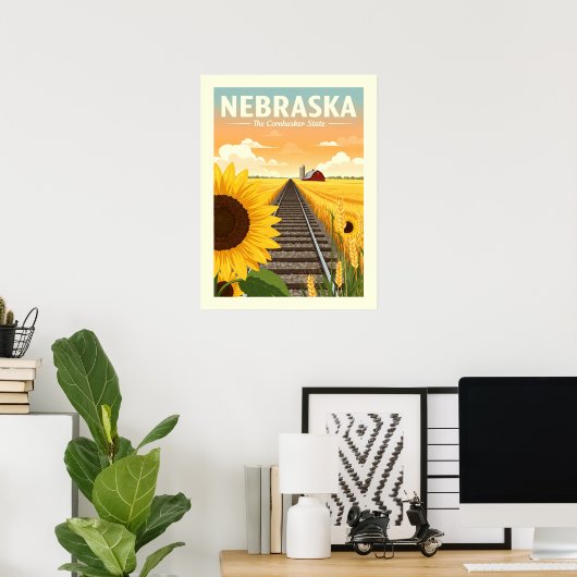 Nebraska Poster (Thuiskantoor)