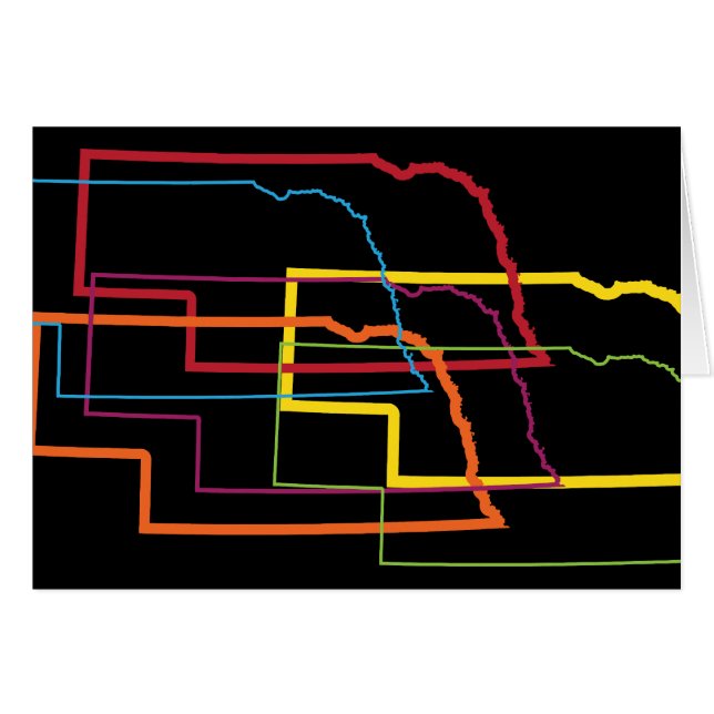 nebraska pride blur (Voorkant Horizontaal)