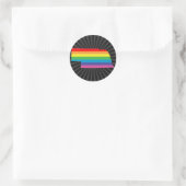 nebraska pride . ronde sticker (Tas)