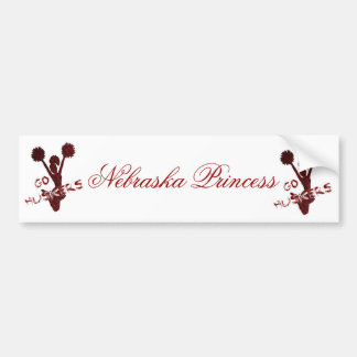 Nebraska Princess Bumpersticker