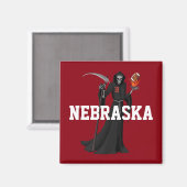 Nebraska Reaper Magneet (Voorkant / Achterkant)