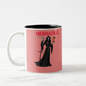 Nebraska Reaper Tweekleurige Koffiemok (Links)