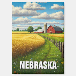 Nebraska Reizen Magneet