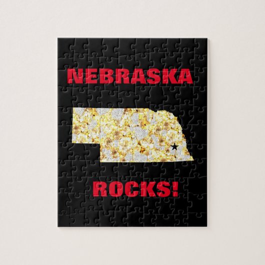 NEBRASKA ROCKS LEGPUZZEL (Verticaal)