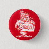Nebraska rode pin Button (Voorkant)