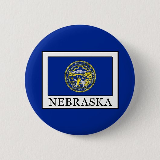 Nebraska Ronde Button 5,7 Cm (Voorkant)