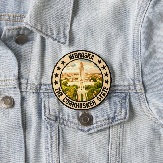 Nebraska Ronde Button 7,6 Cm (In situ)