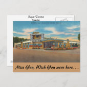 Nebraska, Royal Terrace, Peony Park, Omaha Briefkaart (Voorkant / Achterkant)