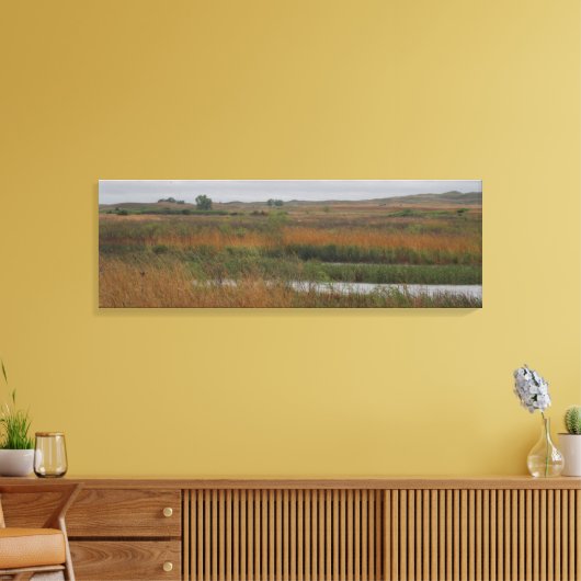 Nebraska Sand Hills Canvas Afdruk (Insitu (Woonkamer))