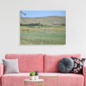 Nebraska Sandhills Ingewikkeld Canvas (Insitu (Woonkamer))