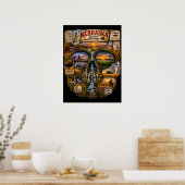 Nebraska Schedel Artprint | State of Mind Poster (Keuken)