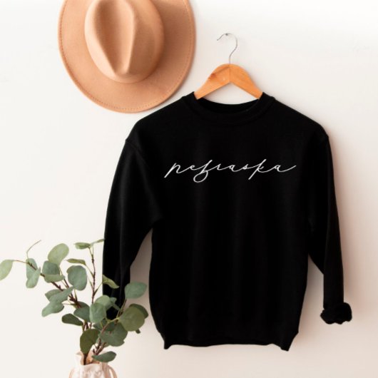 Nebraska Script State Women's Sweatshirt