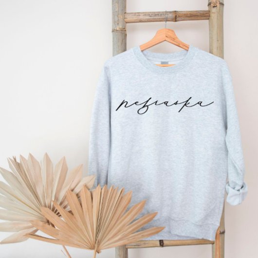 Nebraska Script State Women's Sweatshirt