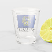 Nebraska Shot Glas (Achterkant)