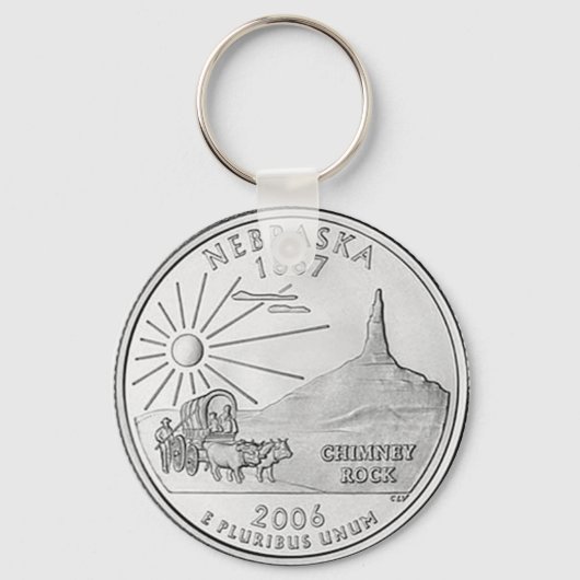 Nebraska Sleutelhanger (Voorkant)