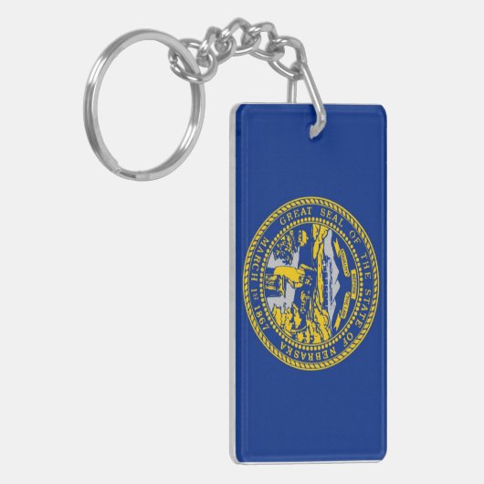 Nebraska Sleutelhanger (Voorkant Links)
