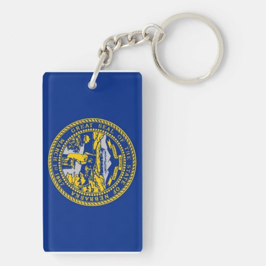 Nebraska Sleutelhanger (achterkant)