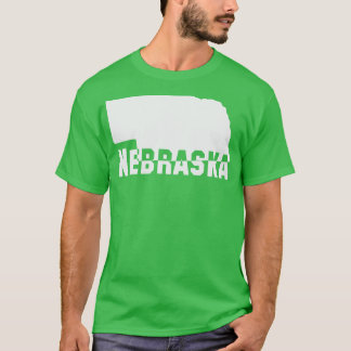 Nebraska-staat T-shirt