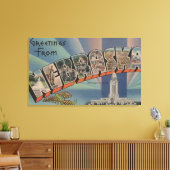 Nebraska (Staatskapitaal/Bloem) Canvas Afdruk (Insitu (Woonkamer))