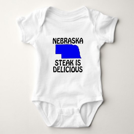 Nebraska - Steak Is Heerlijk Romper (Voorkant)