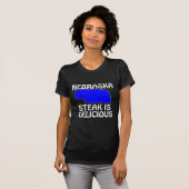 Nebraska - Steak Is Heerlijk T-shirt (Voorkant volledig)