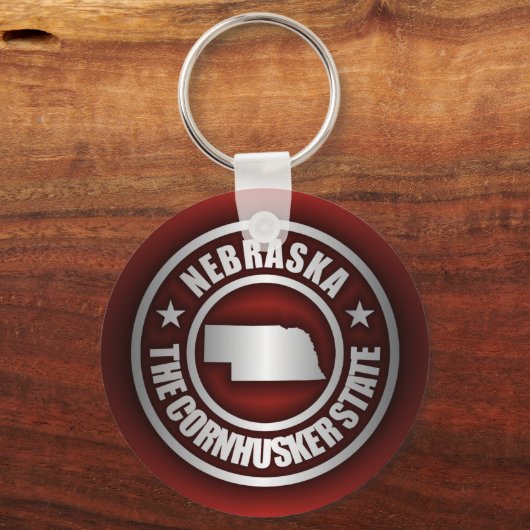 "Nebraska Steel 2"-Sleutelhangers Sleutelhanger (Voorkant)
