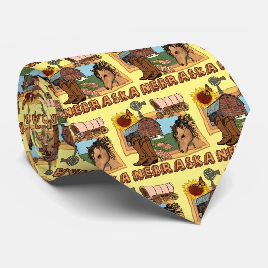 Nebraska Stropdas (Opgerold)