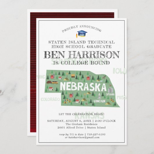 Nebraska | Studieacademie (Voorkant / Achterkant)