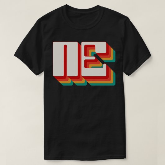Nebraska T-shirt (Design voorkant)