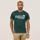 Nebraska T-shirt (Voorkant volledig)