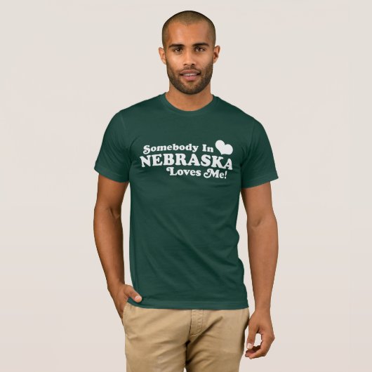 Nebraska T-shirt (Voorkant volledig)