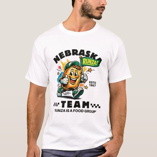 Nebraska : team runza t-shirt (Voorkant)