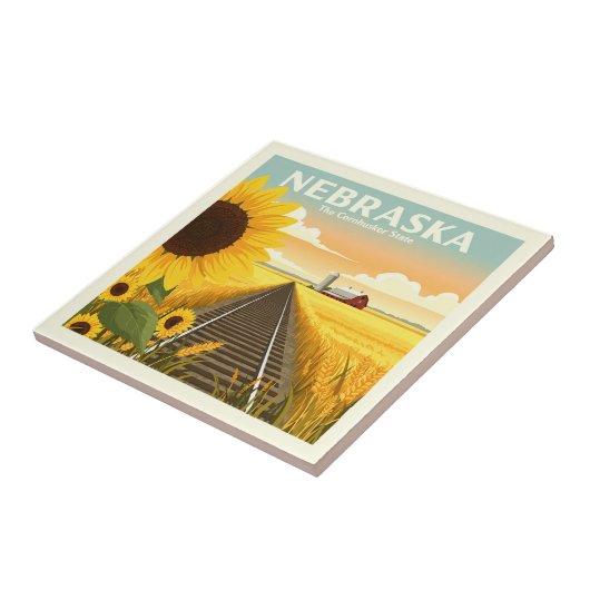  Nebraska Tegeltje (Zijkant)