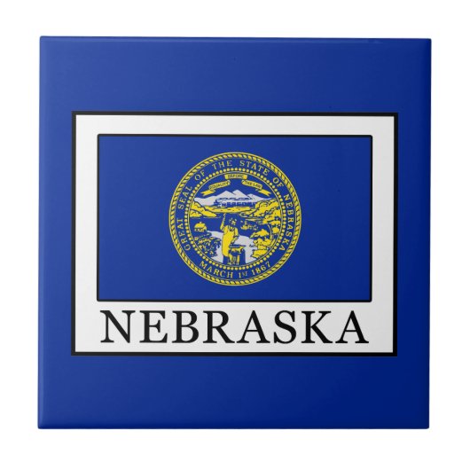 Nebraska Tegeltje (Voorkant)