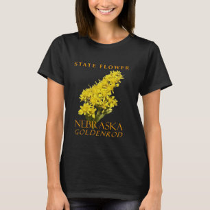Nebraska-territoriumbloem Soldiago gigantea T-shirt