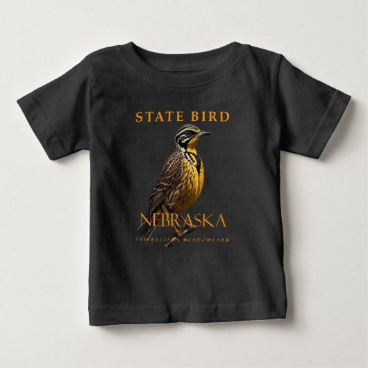 Nebraska Territory Bird De Westerne Meadowlark (Voorkant)