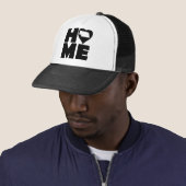 Nebraska Thuis Hart Staat Bal Cap Trucker Hoed Pet (In situ)
