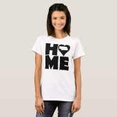 Nebraska Thuis Hart Staat T-Shirts (Voorkant volledig)