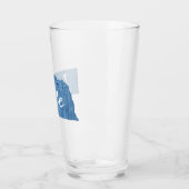 Nebraska Thuis Houtnerf Glas (Links)