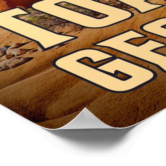 Nebraska Toadstool Geologic Park V02 Poster (Hoek)